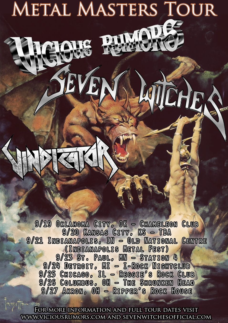 Vicious Rumors Reggies Chicago