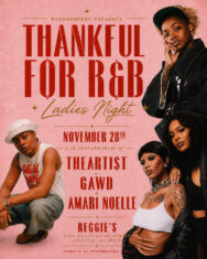 Thankful for R&B Ladies Night