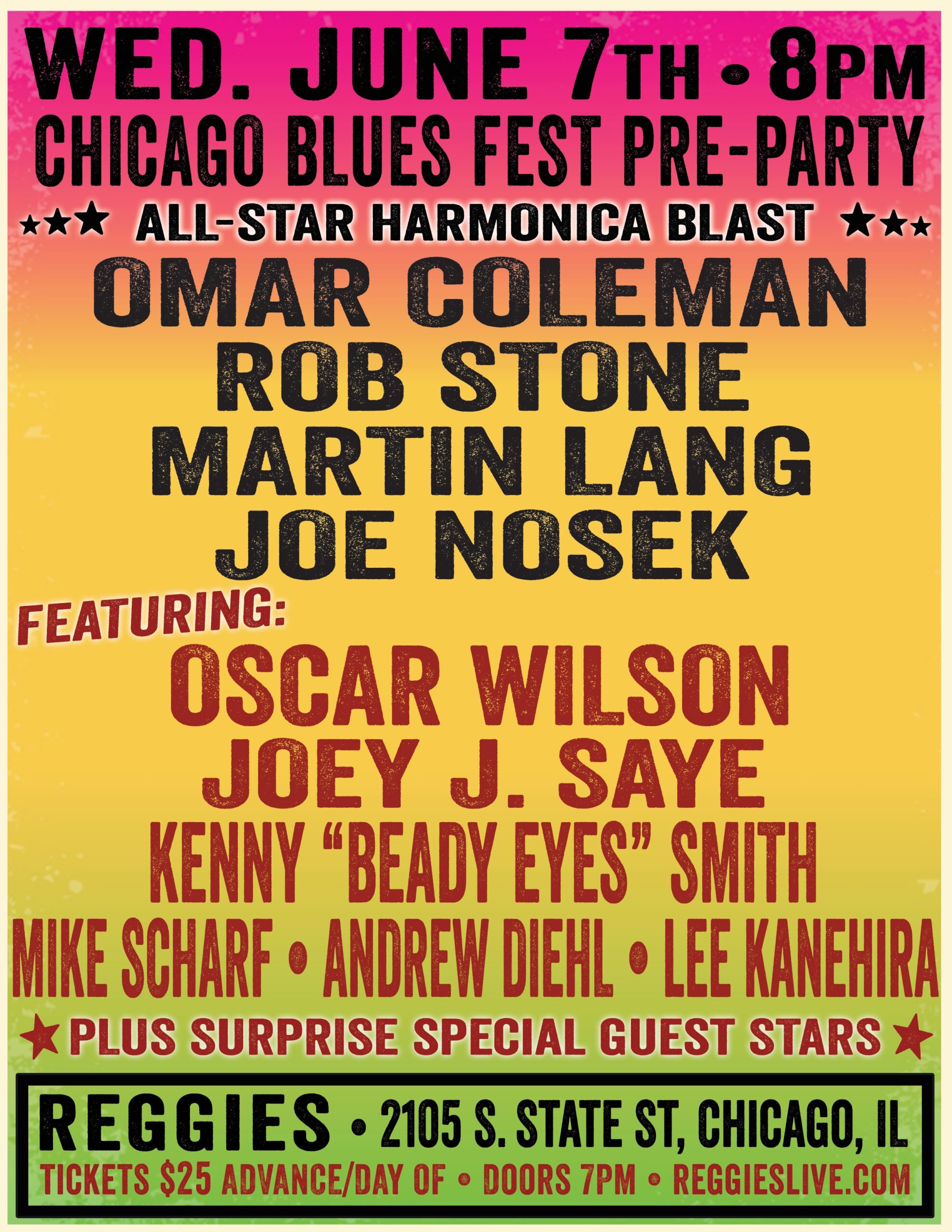 Chicago Blues Fest Pre-Party