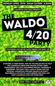 The WALDO 4/20 PARTY